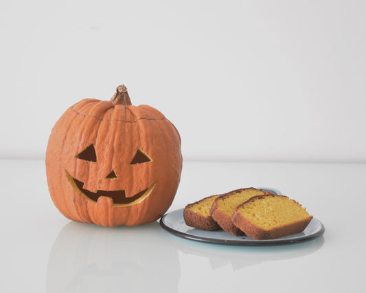 torta con calabaza para halloween