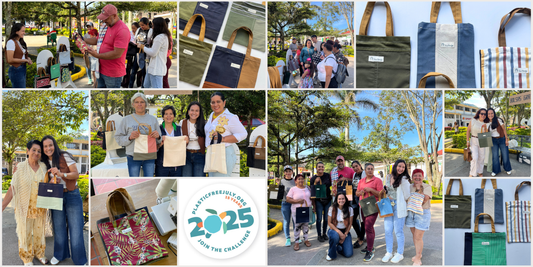 Bolsas patchwork gratis Julio sin plastico