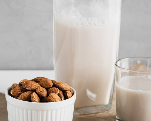 leche de almendras hecha en casa
