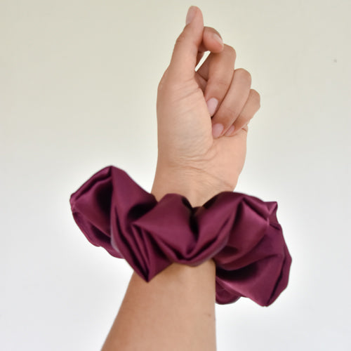 Scrunchie de satin