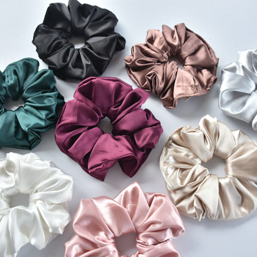 Scrunchie de satin