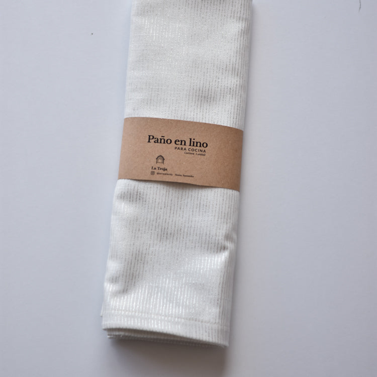Paño de cocina en lino