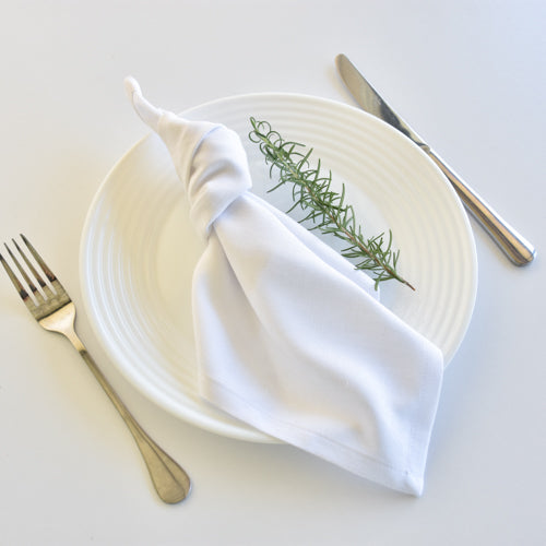 La sostenibilidad nunca fue tan elegante: elige nuestras servilletas reutilizables en lino