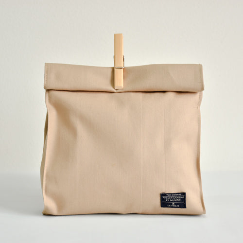 Bolsa de tela kraft con diseño ergonómico: Confort y facilidad de transporte garantizados