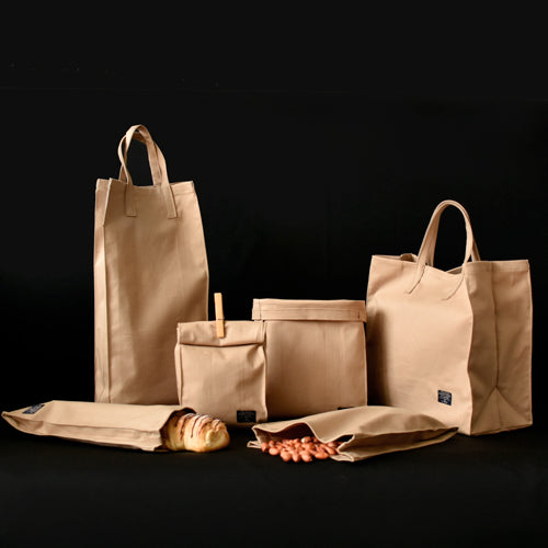 Bolsas kraft de tela reutilizables: Sostenibilidad y estilo para tus compras diarias