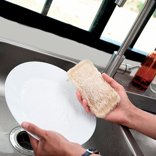 estropajo en la cocina para lavar los platos: Descubre el poder de la naturaleza en cada limpieza con nuestra esponja vegetal