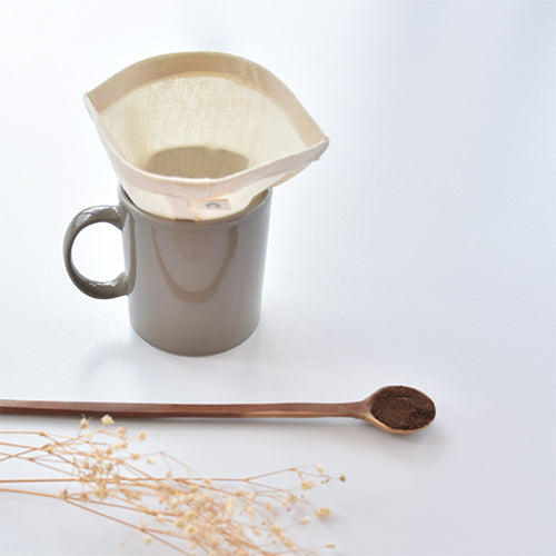 Cada taza cuenta: elige la sostenibilidad con nuestro filtro de tela