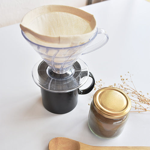 Reduce residuos con nuestro filtro de tela para el V60