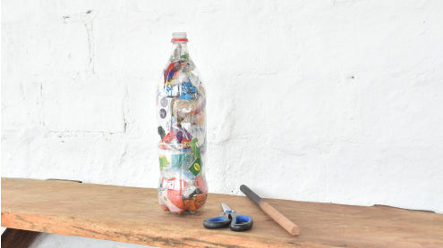 Eco-botellas: Empaca tu plástico!