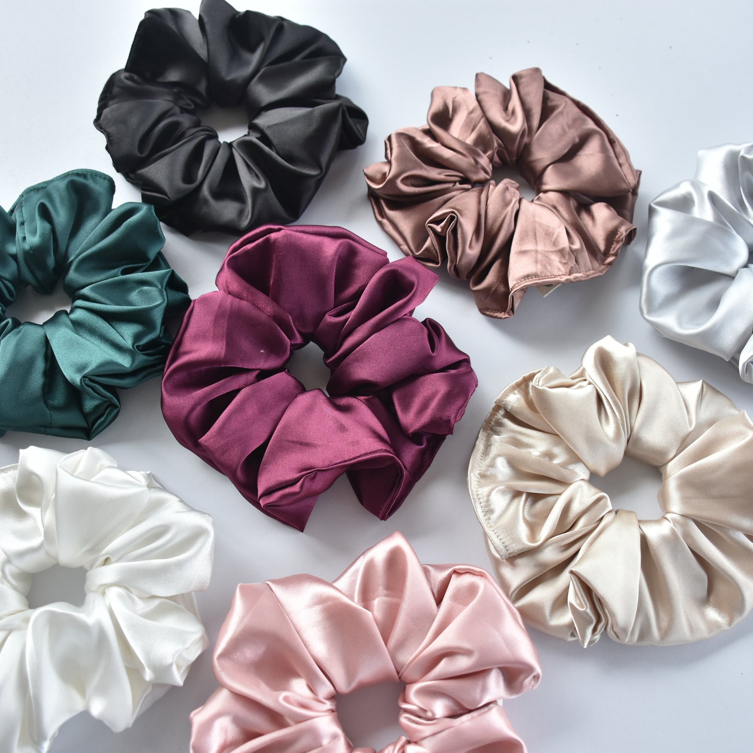 Scrunchie de Satín Premium