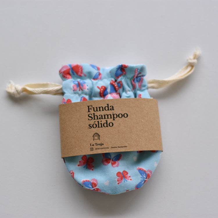 Funda para shampoo sólido