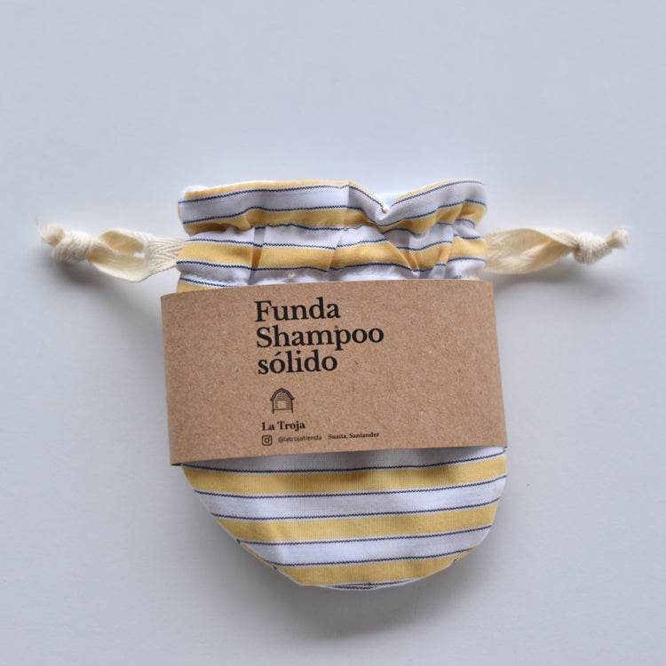 Funda para shampoo sólido