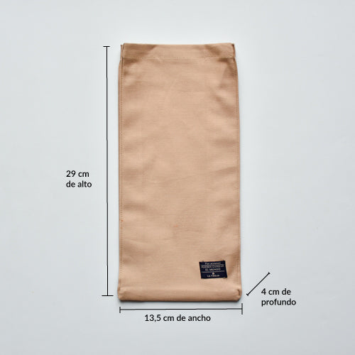 Bolsa kraft de tela con diseño minimalista: Elegancia y simplicidad para tu estilo de vida sostenible