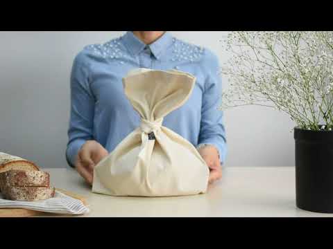 Bolsa de tela para pan con diseño vintage: Añade un toque de encanto rústico a tu cocina