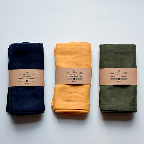 Haz una declaración de estilo y compromiso con el medio ambiente con nuestras servilletas de lino
