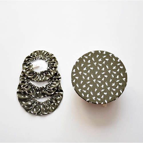 Diseño elástico para un ajuste perfecto - Tapas circulares para bowls pequeños